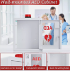 Picture of AED Cabinet